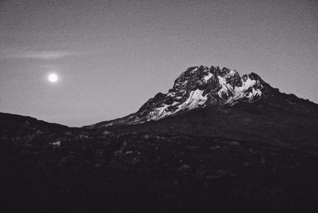 Climb Kilimanjaro guided by the light from the full moon